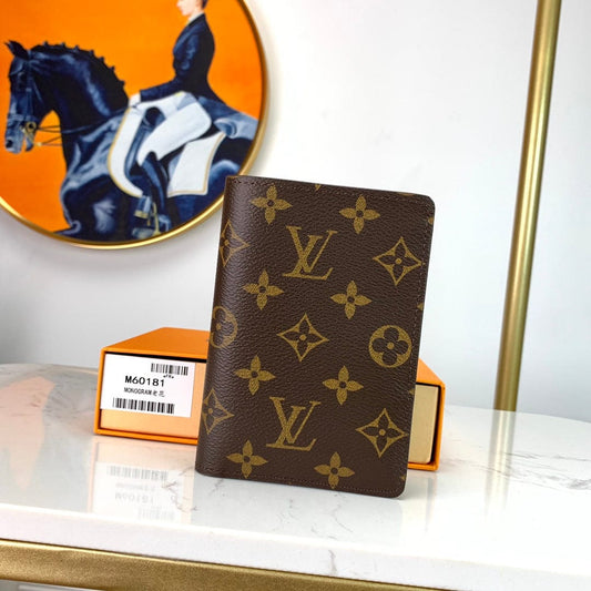 Tunde Store Brown Louis Vuitton Monogram Passport Holder