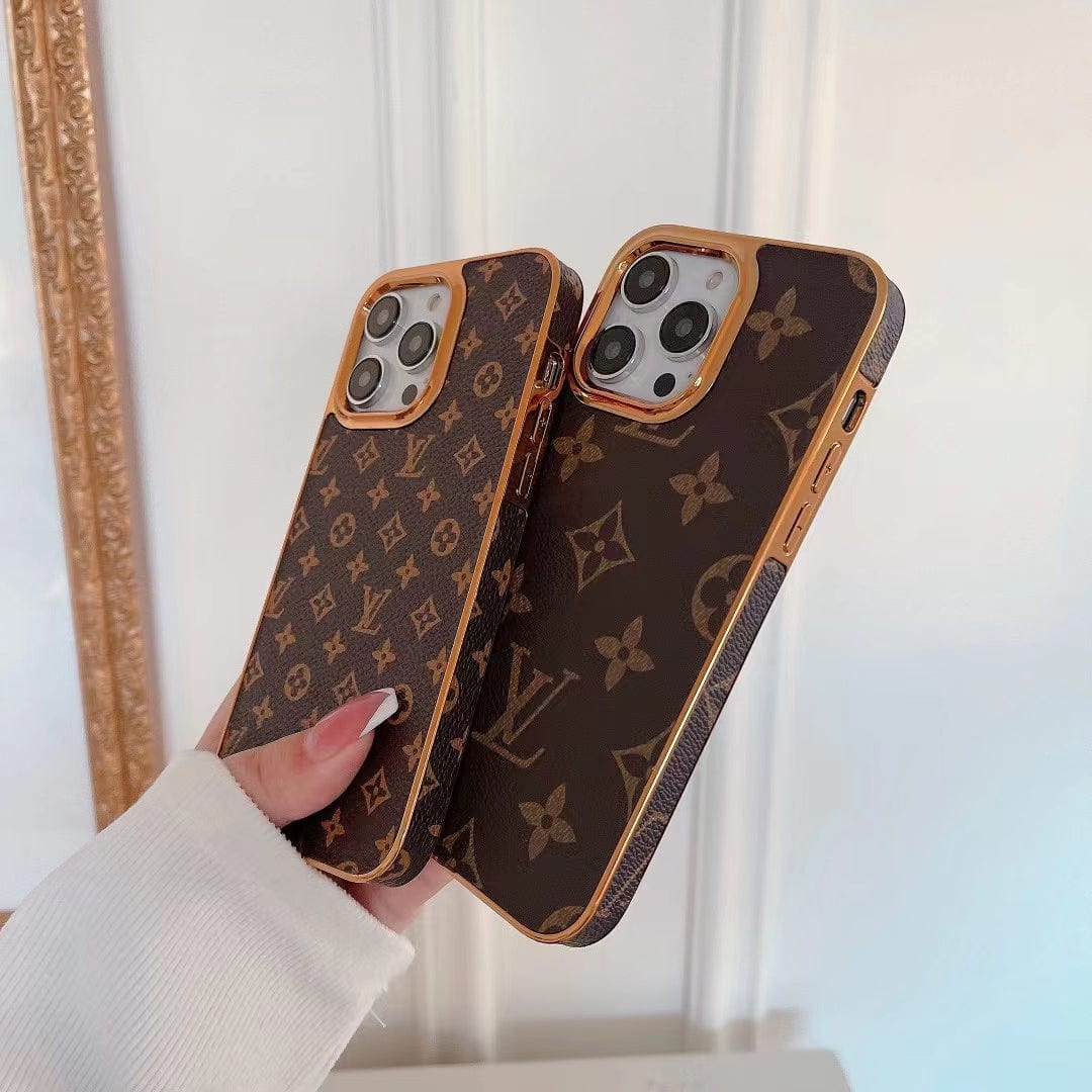 Tunde Store Brown Monogram iPhone Case