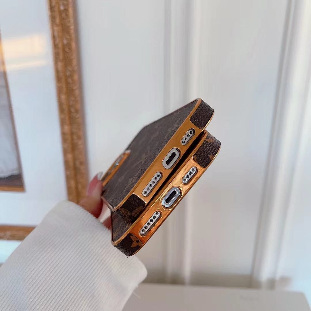 Tunde Store Brown Monogram iPhone Case