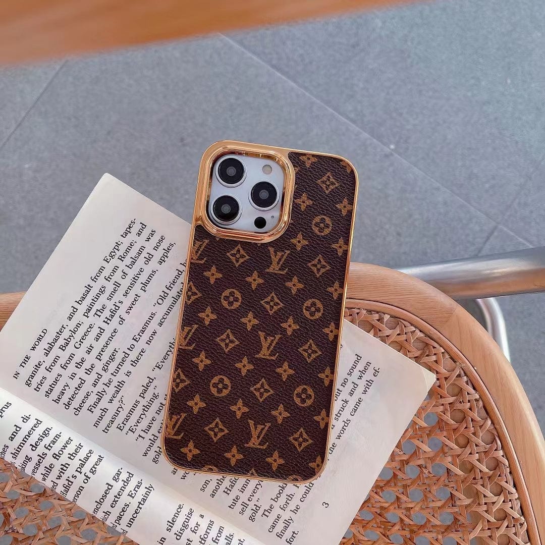 Tunde Store Brown Monogram iPhone Case