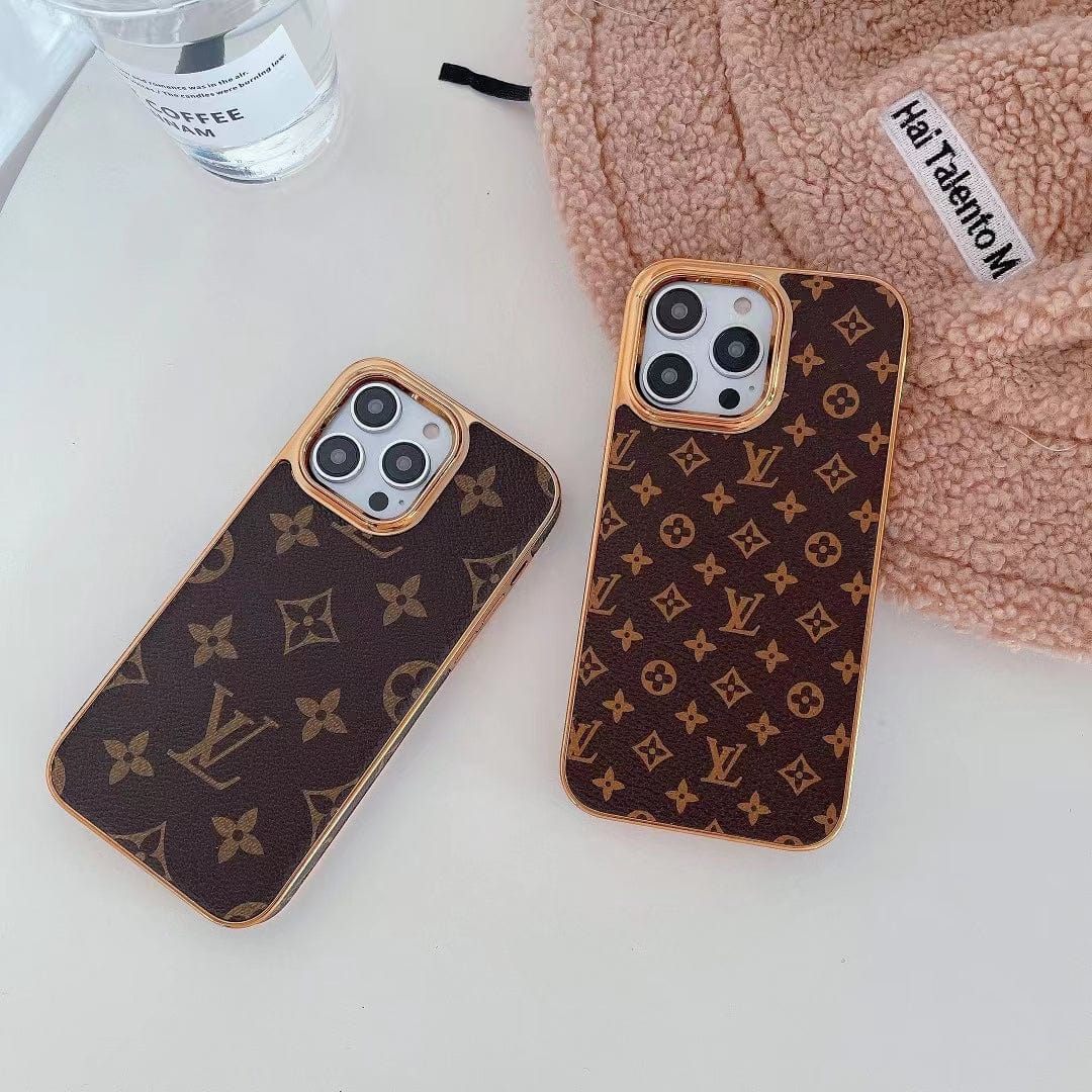 Tunde Store Brown Monogram iPhone Case