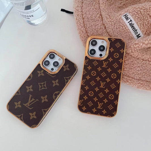 Tunde Store Brown Monogram iPhone Case