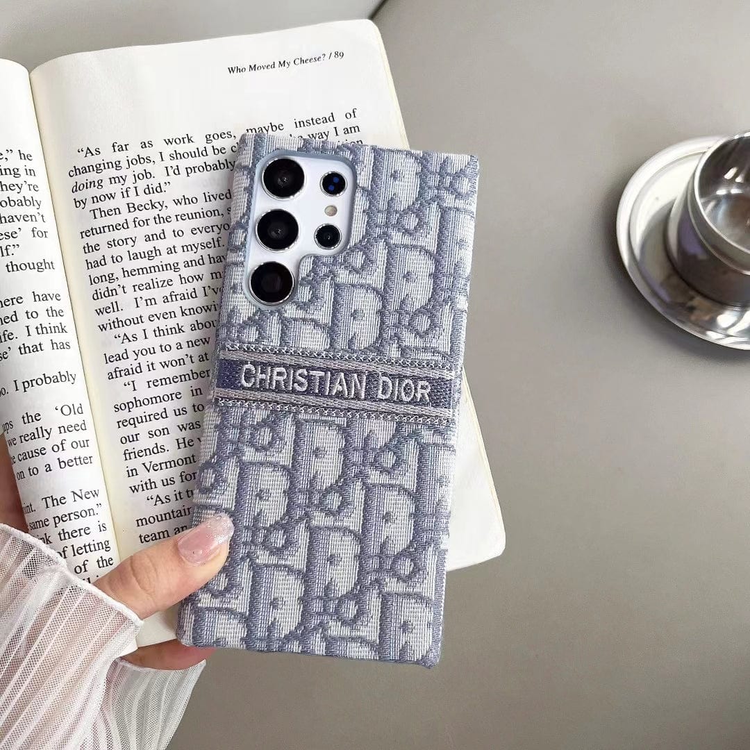 Tunde Store Christian Dior Designer Phone Cases for Samsung with Iconic Patterns