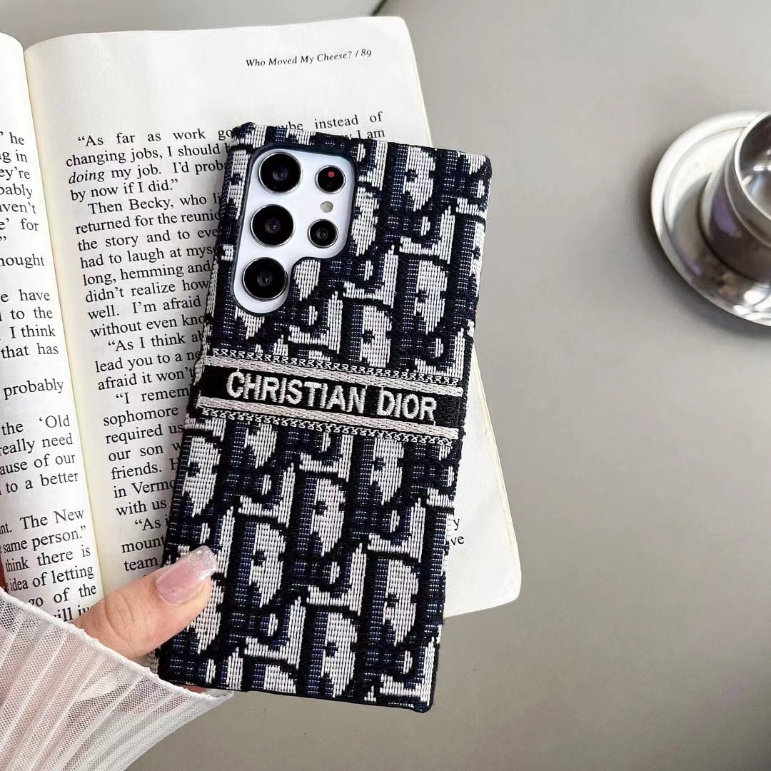 Tunde Store Christian Dior Designer Phone Cases for Samsung with Iconic Patterns