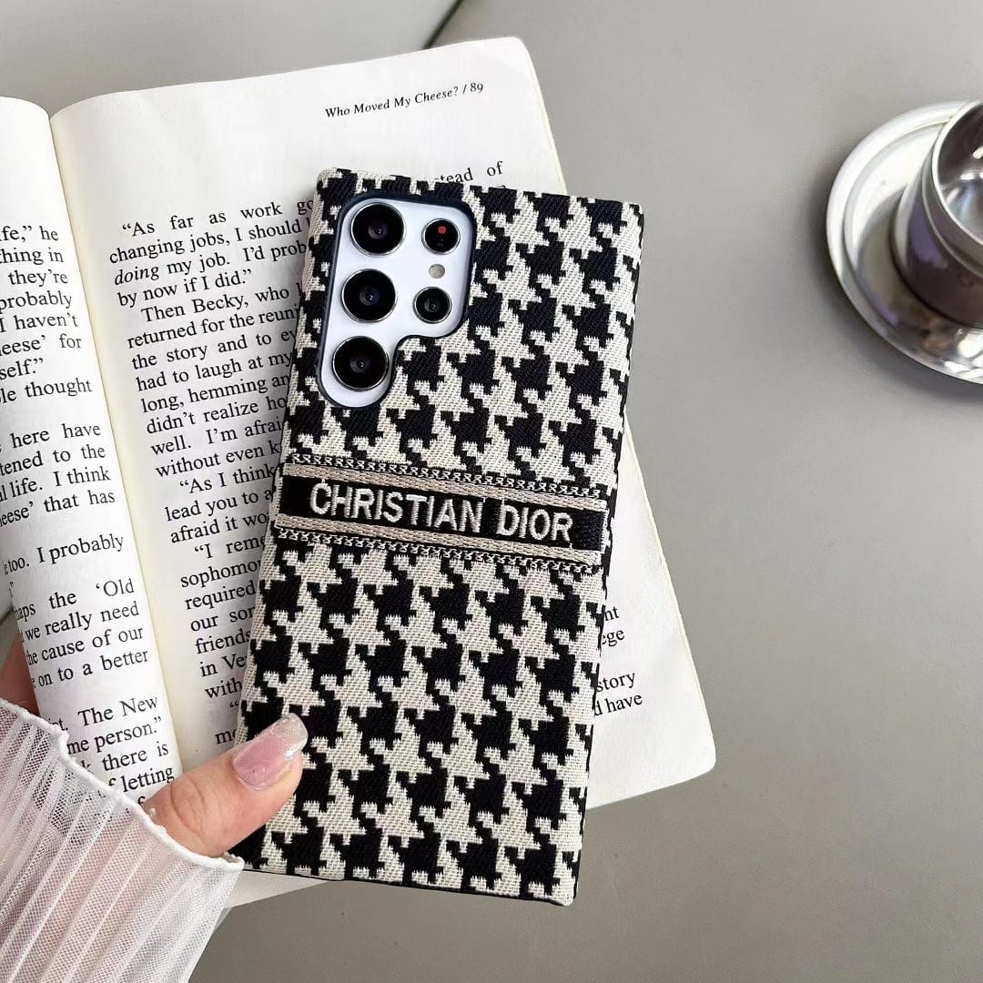 Tunde Store Christian Dior Designer Phone Cases for Samsung with Iconic Patterns