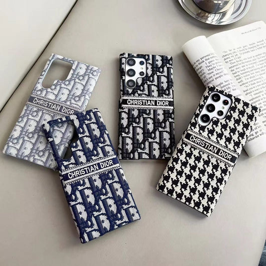 Tunde Store Christian Dior Designer Phone Cases for Samsung with Iconic Patterns