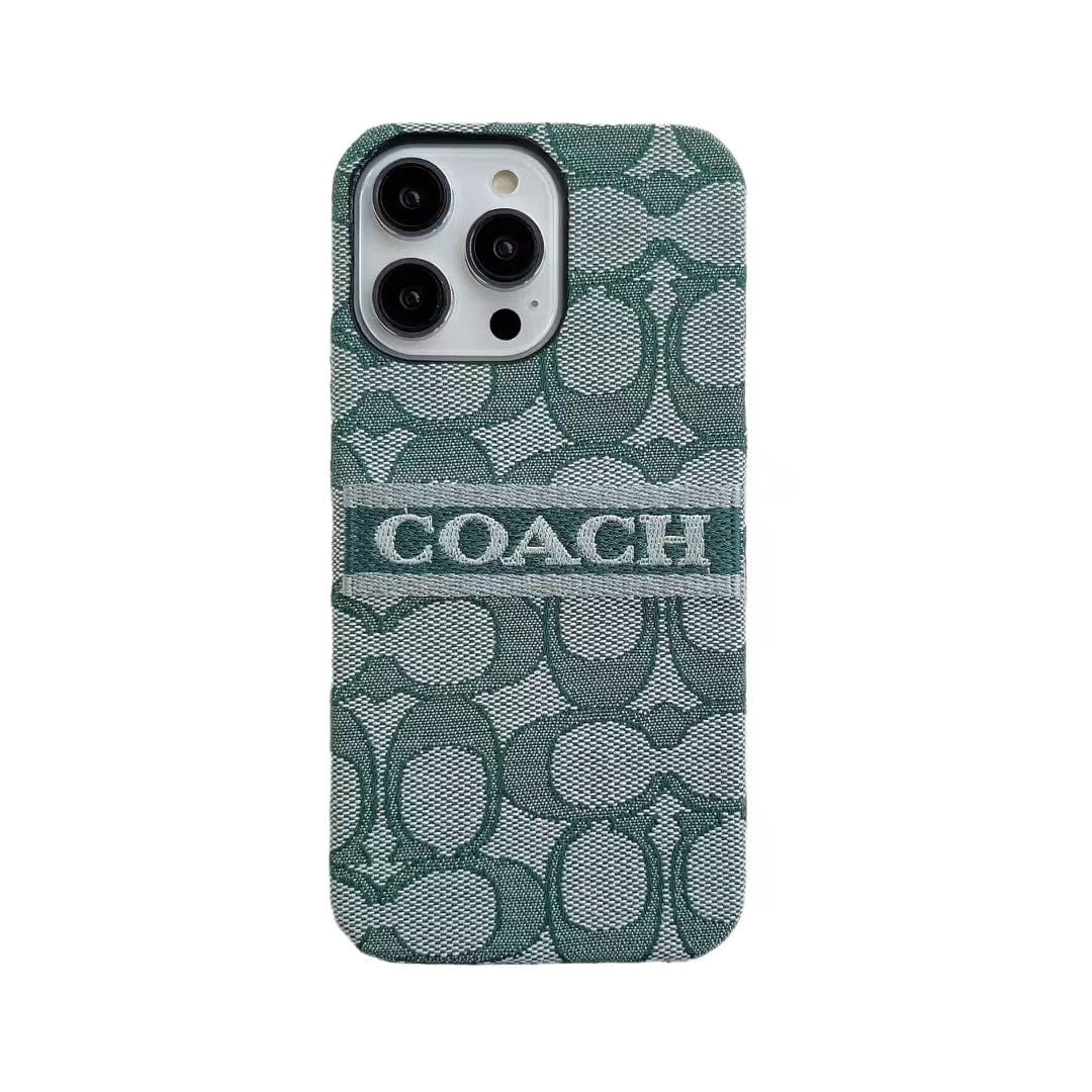 Tunde Store Coach Signature iPhone Case – Available for iPhone 11 to iPhone 16