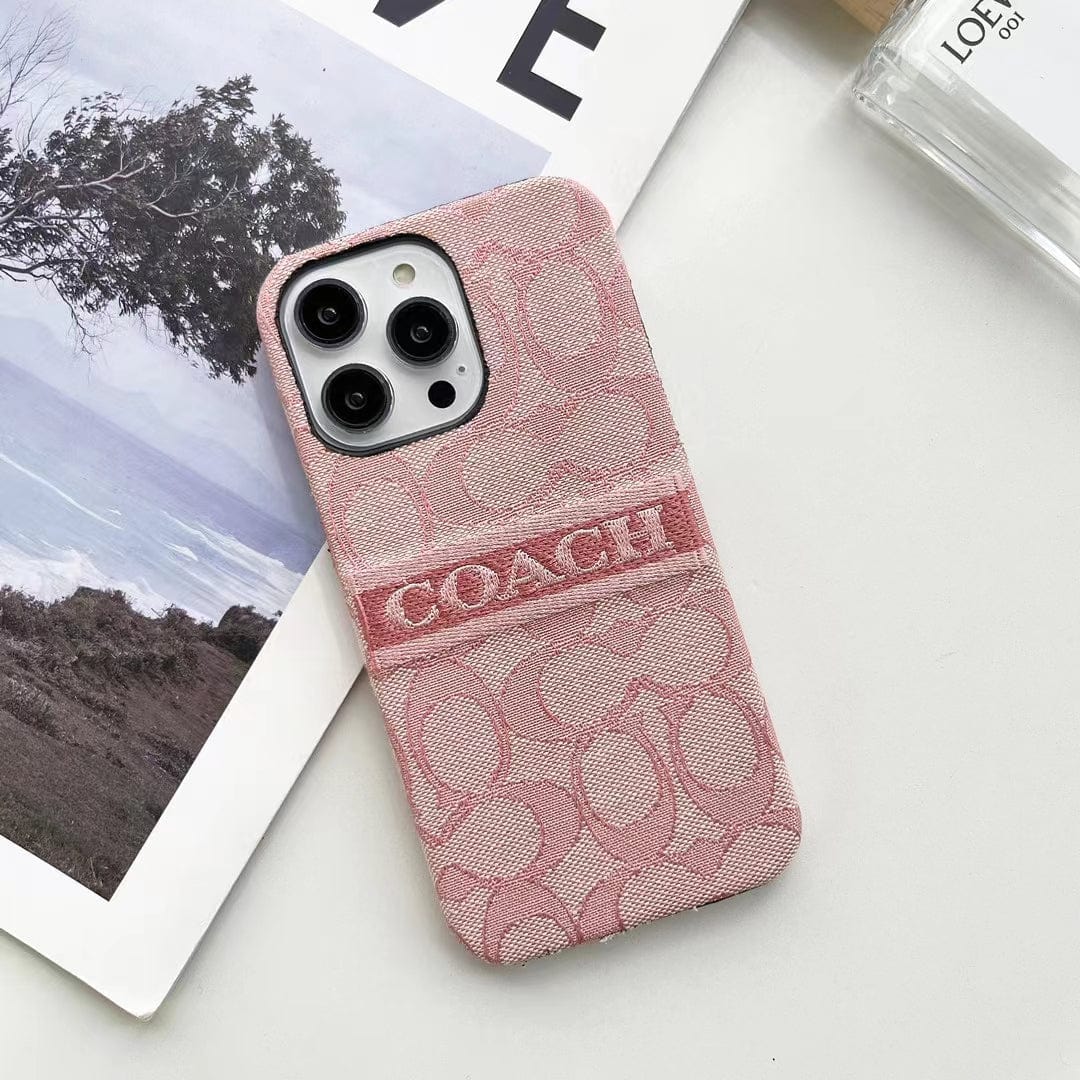 Tunde Store Coach Signature iPhone Case – Available for iPhone 11 to iPhone 16