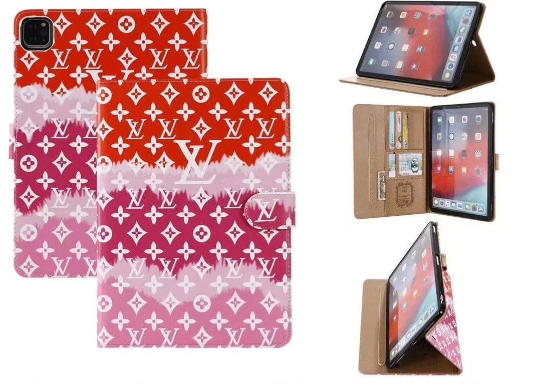 Tunde Store Colorful Leather Louis Vuitton And Gucci iPad Cases