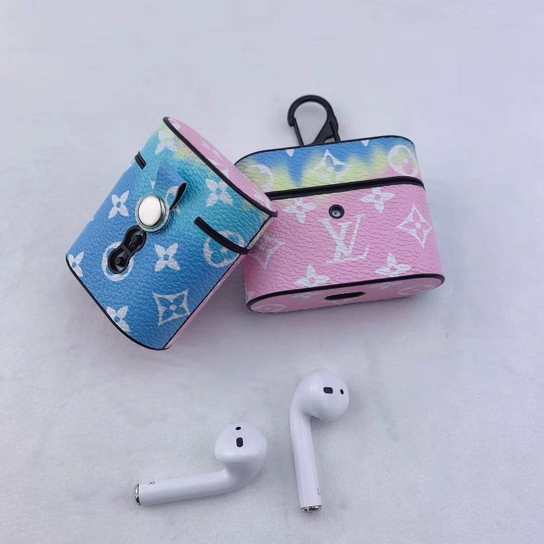 Tunde Store Colorful Louis Vuitton And Gucci Airpods & Airpods Pro Leather Cases