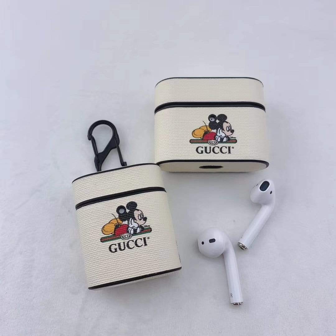 Tunde Store Colorful Louis Vuitton And Gucci Airpods & Airpods Pro Leather Cases