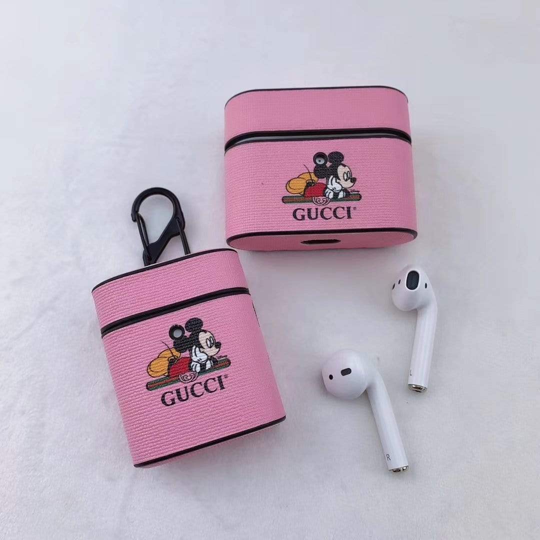 Tunde Store Colorful Louis Vuitton And Gucci Airpods & Airpods Pro Leather Cases
