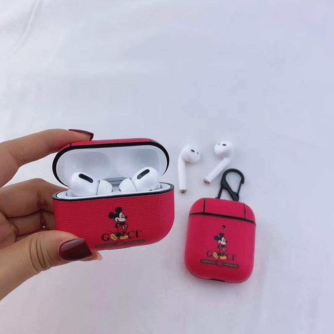 Tunde Store Colorful Louis Vuitton And Gucci Airpods & Airpods Pro Leather Cases