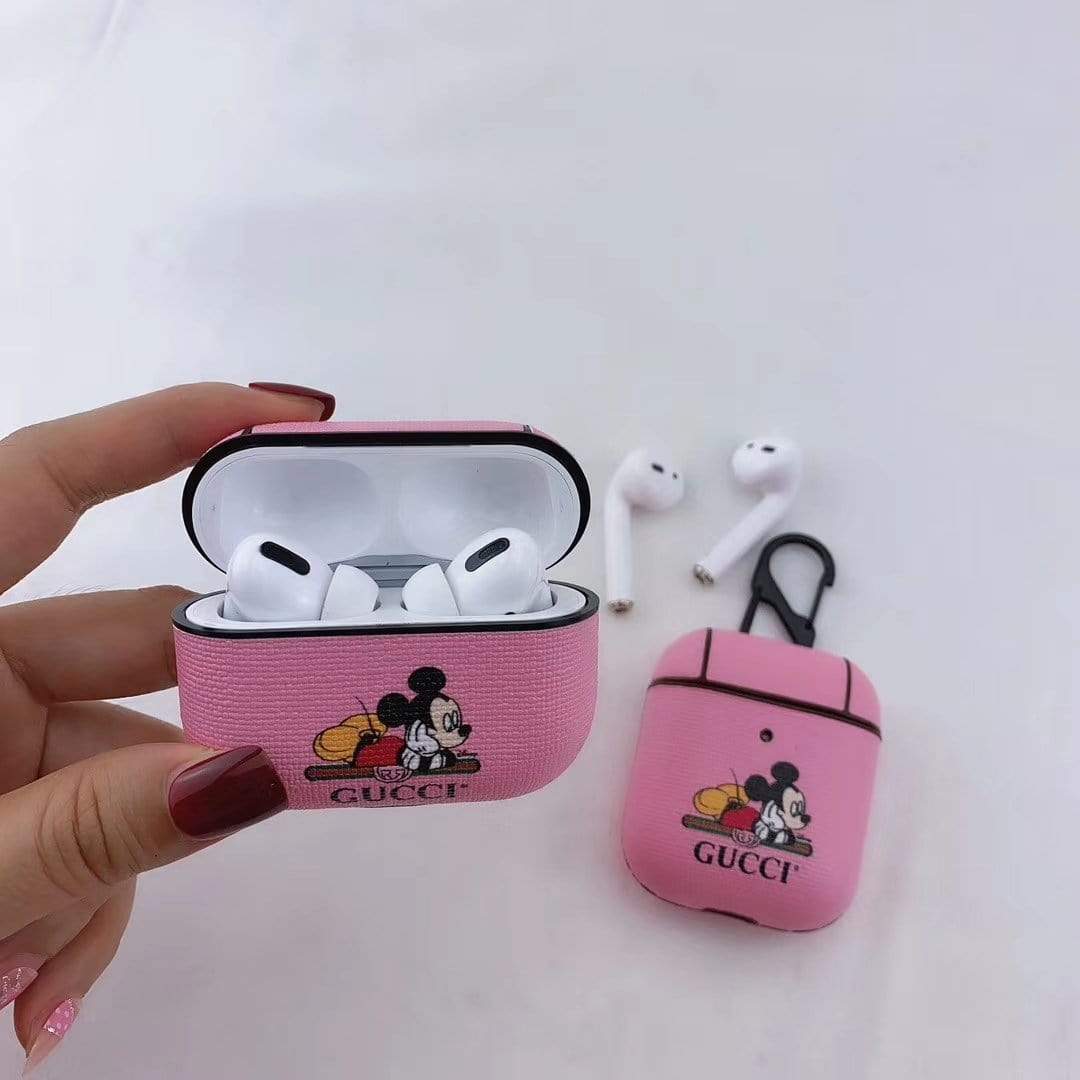 Tunde Store Colorful Louis Vuitton And Gucci Airpods & Airpods Pro Leather Cases