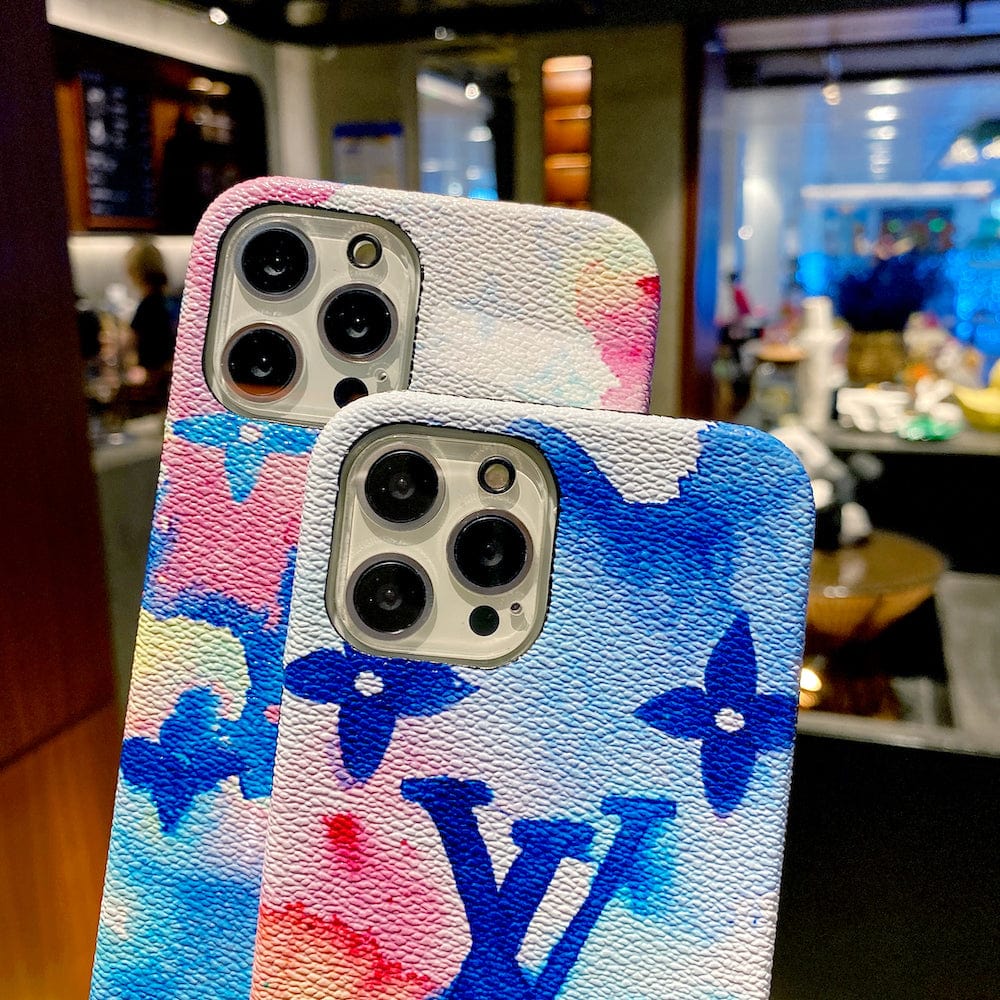 Tunde Store Colorful Louis Vuitton Cases for iPhone | iPhone 11-14 Covers