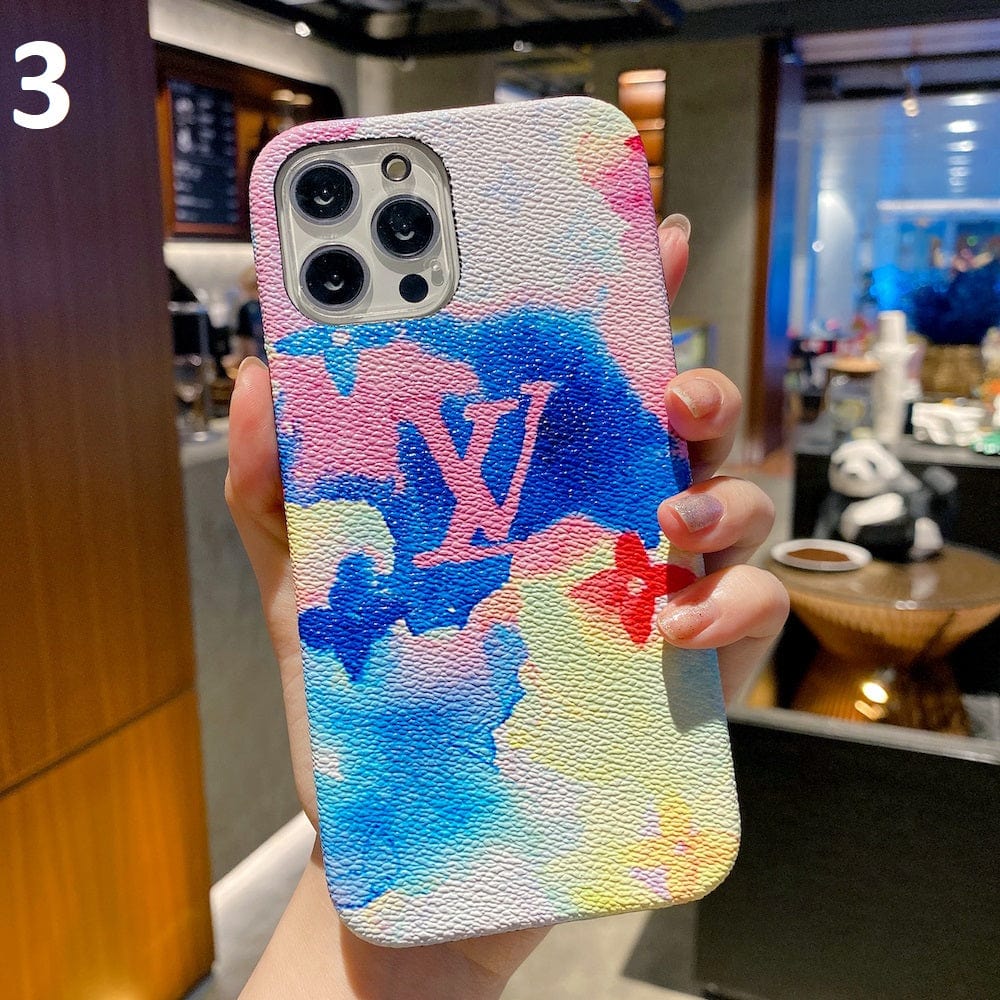 Tunde Store Colorful Louis Vuitton Cases for iPhone | iPhone 11-14 Covers