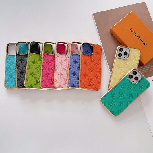 Tunde Store Colorful Louis Vuitton iPhone Cases - Vibrant Twist