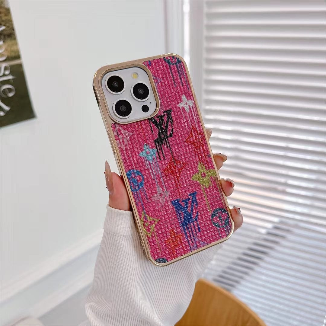 Tunde Store Colorful Louis Vuitton Phone Covers for iPhone 15 Pro Max