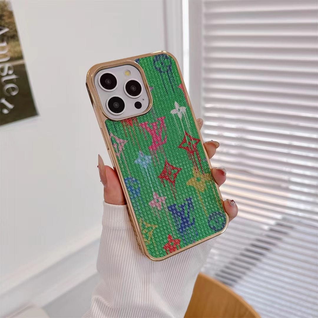 Tunde Store Colorful Louis Vuitton Phone Covers for iPhone 15 Pro Max