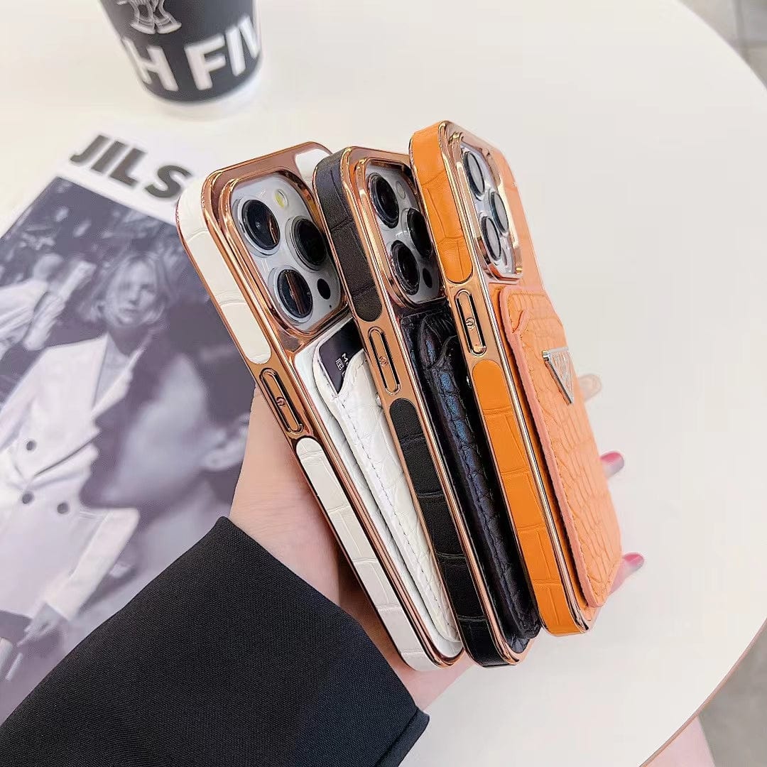 Tunde Store Colorful Prada Alligator iPhone Cover for iPhone 11 To iPhone 16