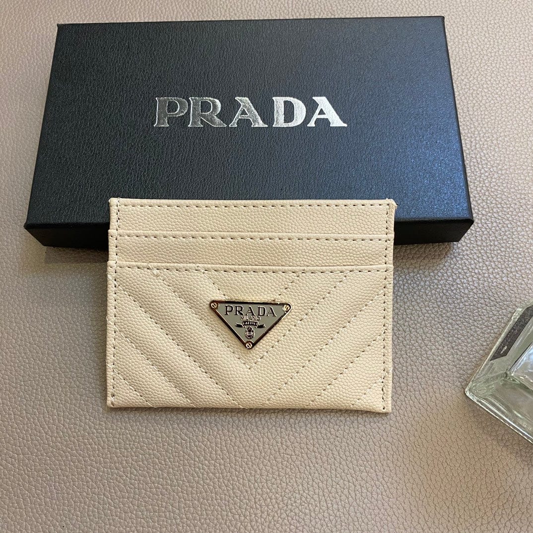 Tunde Store Colorful Prada Leather Card Holders Wallet