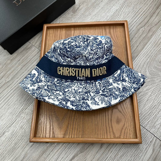Tunde Store D-Oblique Small Brim Bucket Hat