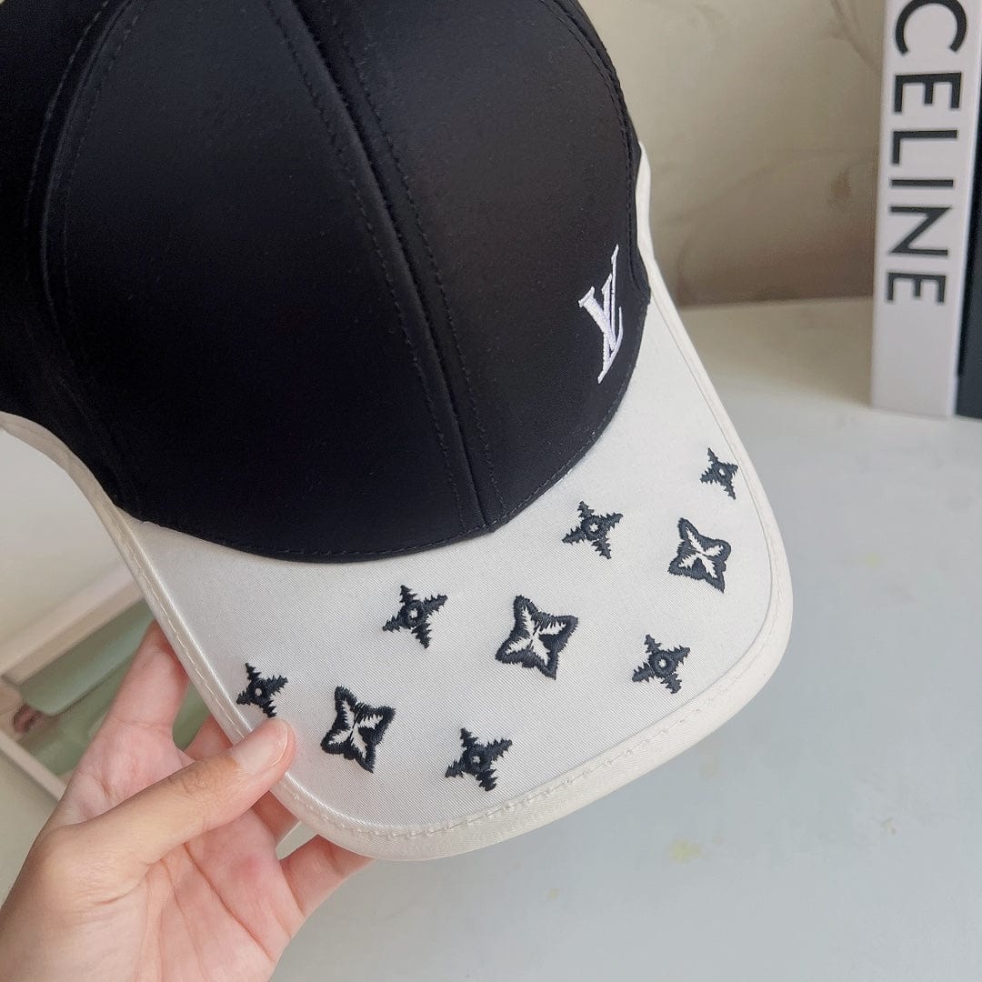 Tunde Store Designer Louis Vuitton Black and White Cap For Men & Women