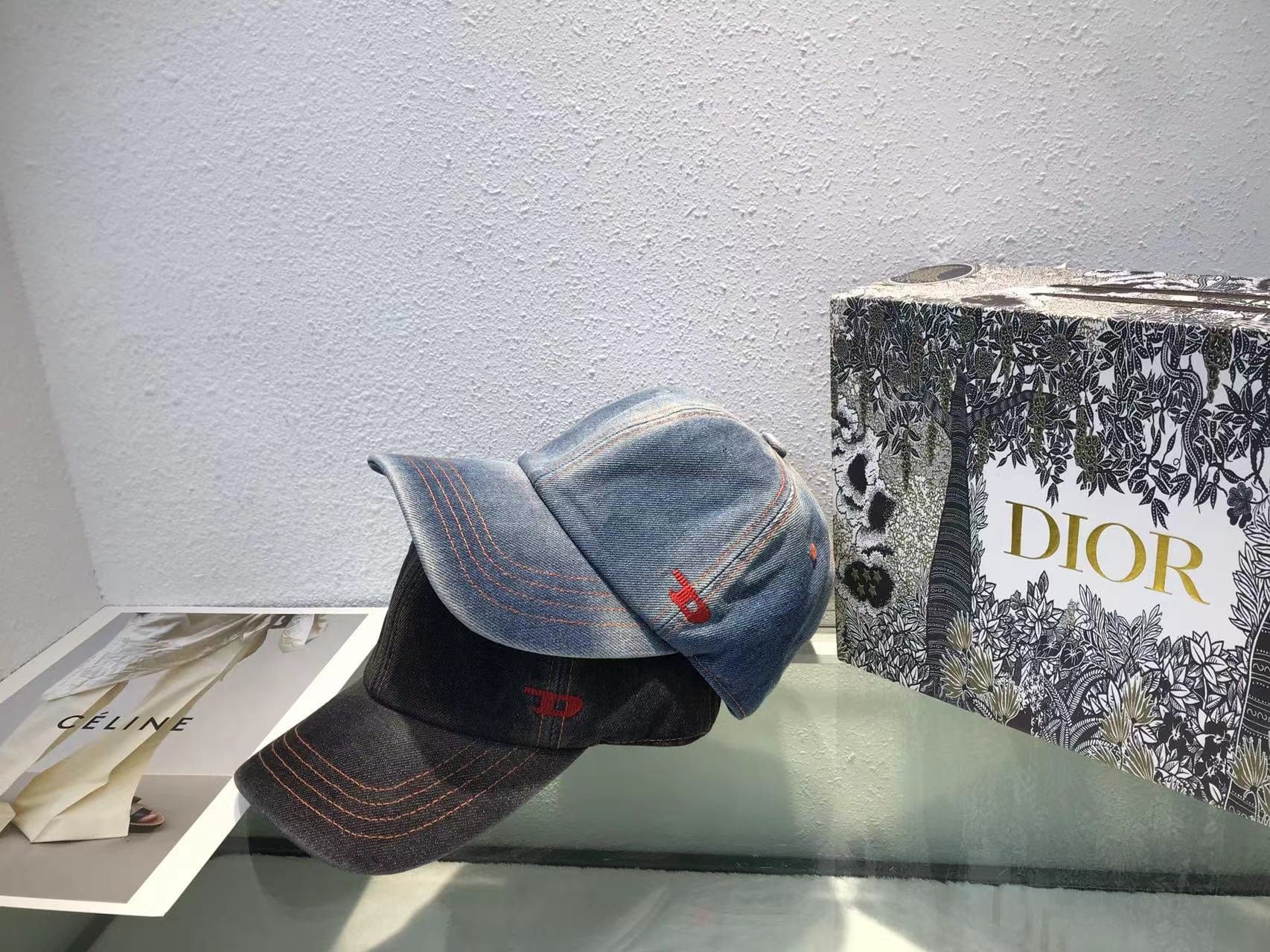 Tunde Store Dior Classic Cap Jeans Style