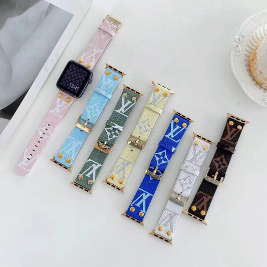 Tunde Store Exotic Leather Louis Vuitton Watch Band 38/40/41/42/44/45/49 mm