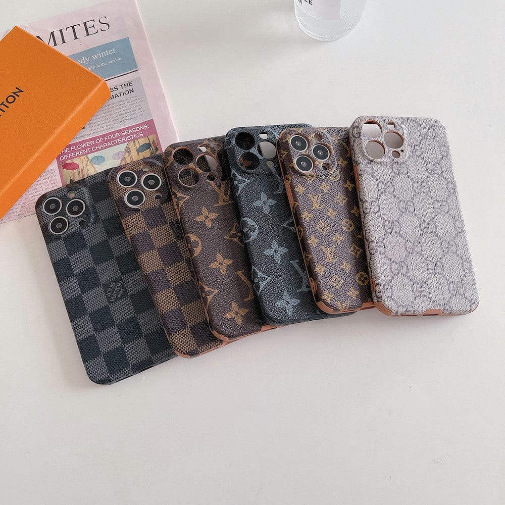 Tunde Store Famous Louis Vuitton & Gucci Patterns iPhone Cases - Unveil Timeless Luxury & Iconic Style