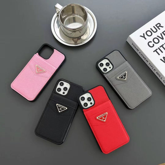 Tunde Store Fashioned Dikarcci iPhone Cover With Card Holder | iPhone 12 to iPhone 16