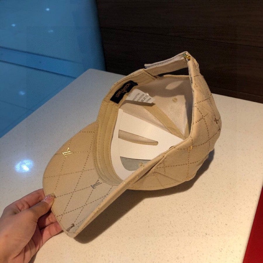 Tunde Store Fashioned Louis Vuitton Cap For Men and Women - Beige