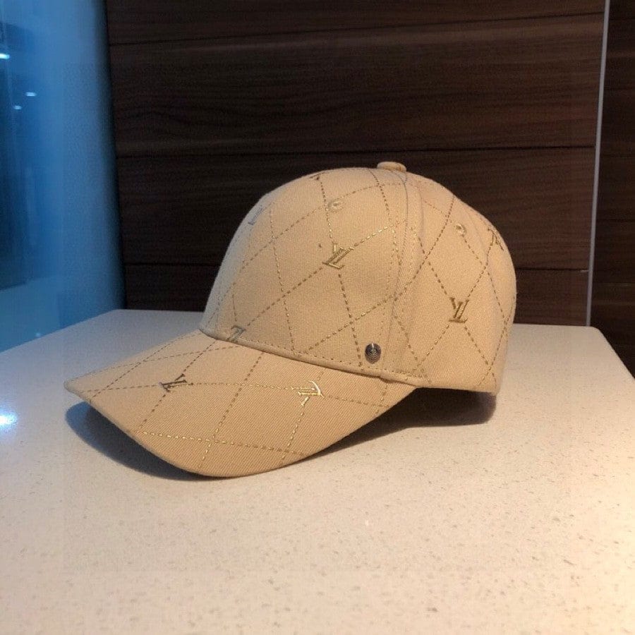 Tunde Store Fashioned Louis Vuitton Cap For Men and Women - Beige