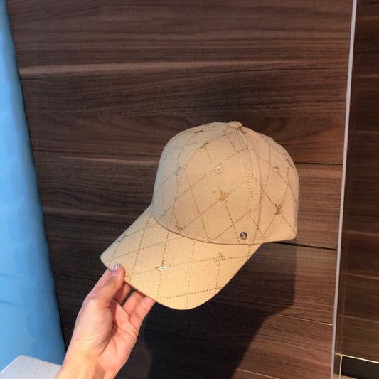 Tunde Store Fashioned Louis Vuitton Cap For Men and Women - Beige