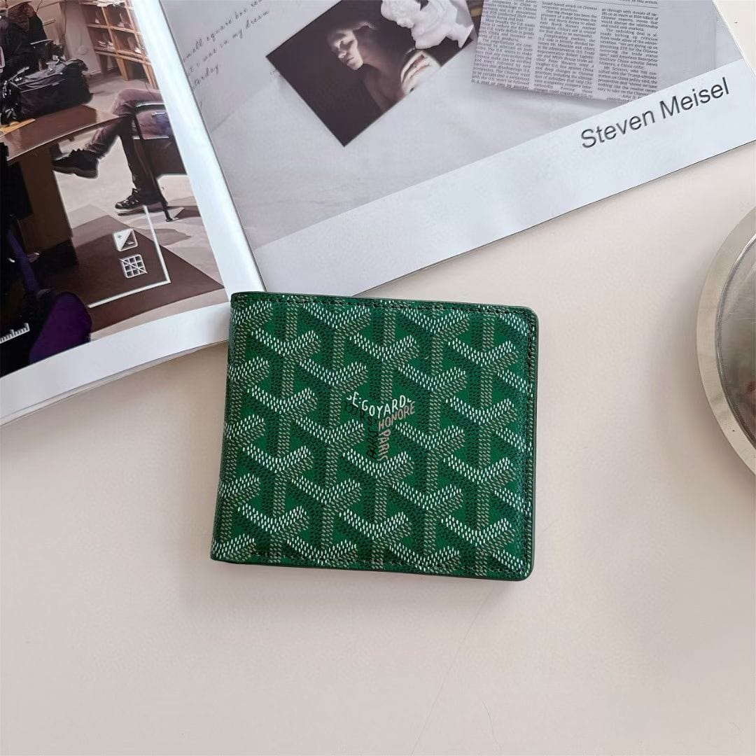 Tunde Store Goyard Monogram Bifold Wallet – Multiple Colors Available