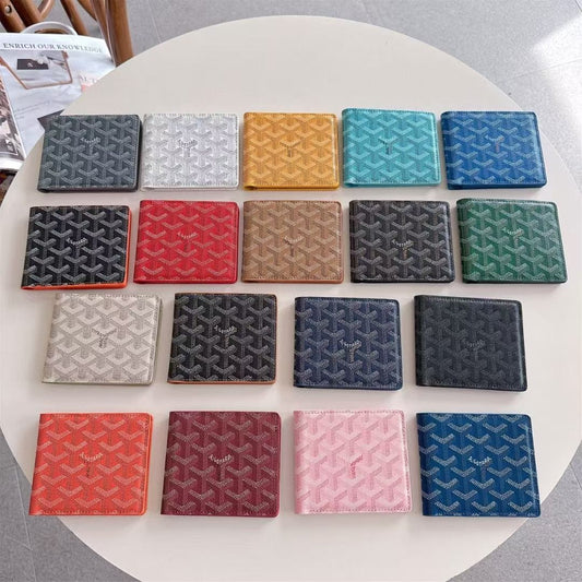 Tunde Store Goyard Monogram Bifold Wallet – Multiple Colors Available