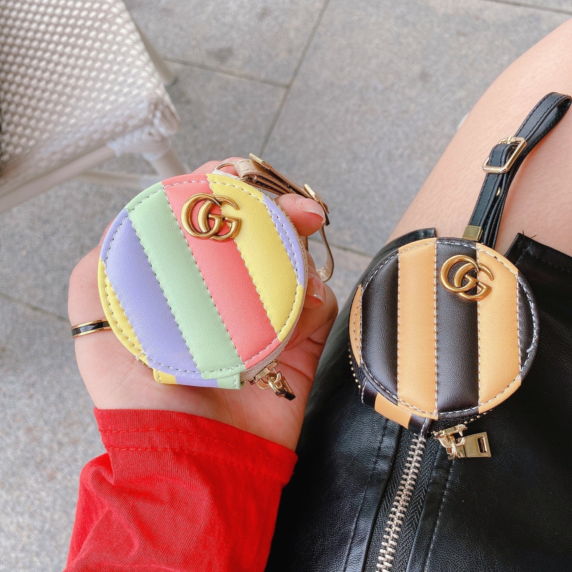 Tunde Store Gucci Airpods Pro Leather Bag