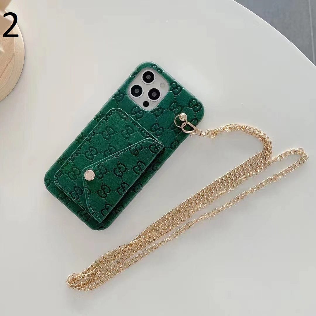 Tunde Store Gucci Back Pocket iPhone 14 Case With Straps