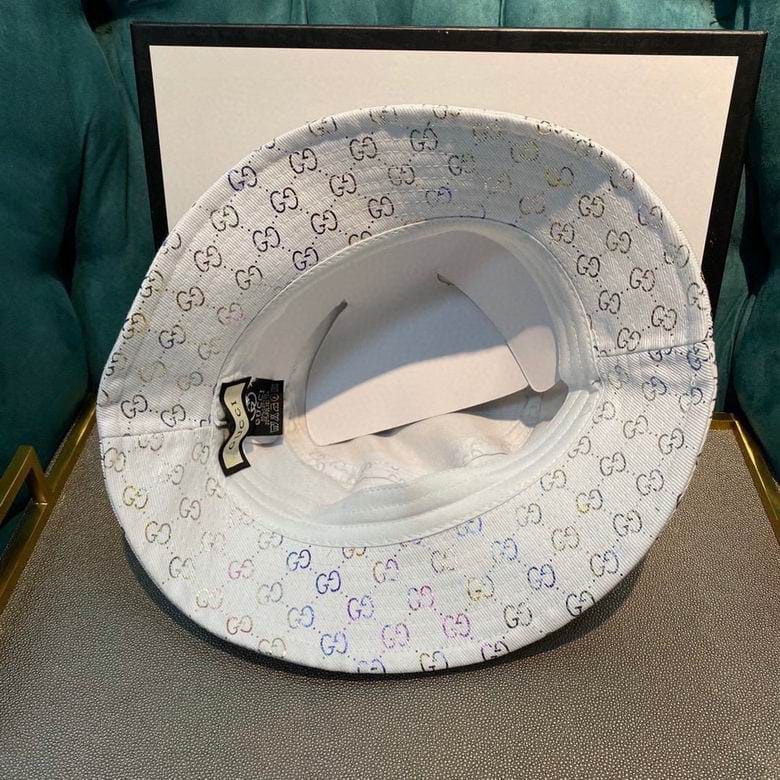 Tunde Store Gucci Black & White Bucket Hat - Gucci Pattern