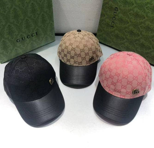 Tunde Store Gucci Canvas Monogram Cap for men