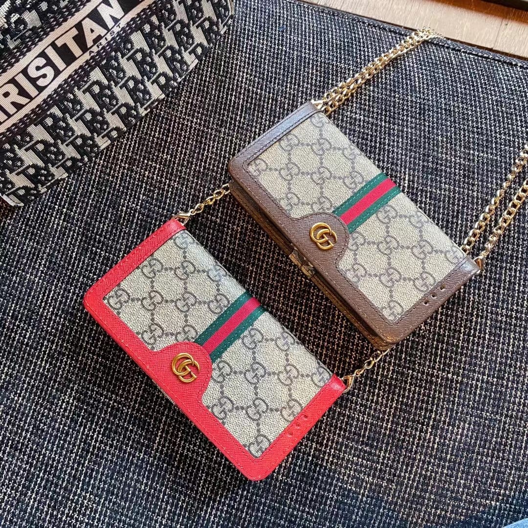 Tunde Store Gucci Essential Carry: The All-in-One iPhone 13 to 16 Case-Wallet