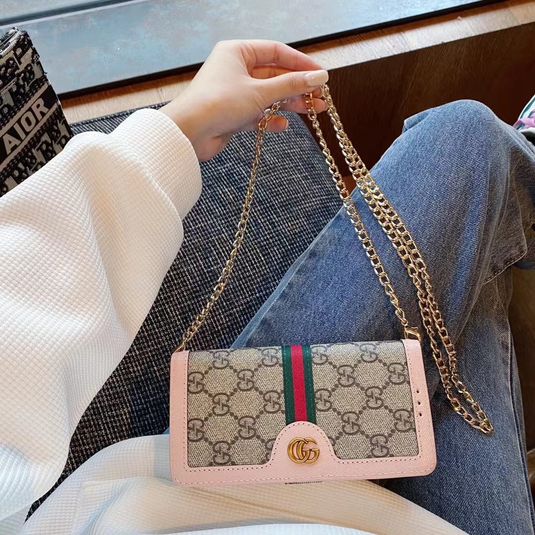 Tunde Store Gucci Essential Carry: The All-in-One iPhone 13 to 16 Case-Wallet