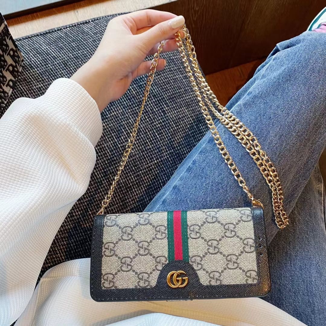 Tunde Store Gucci Essential Carry: The All-in-One iPhone 13 to 16 Case-Wallet