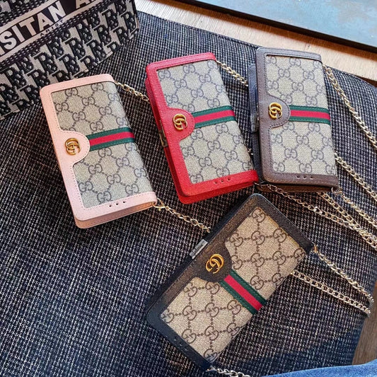 Tunde Store Gucci Essential Carry: The All-in-One iPhone 13 to 16 Case-Wallet