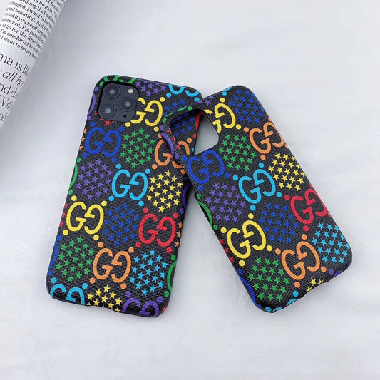 Tunde Store Gucci Gucci Psychedelic Leather Phone Case For Huawei