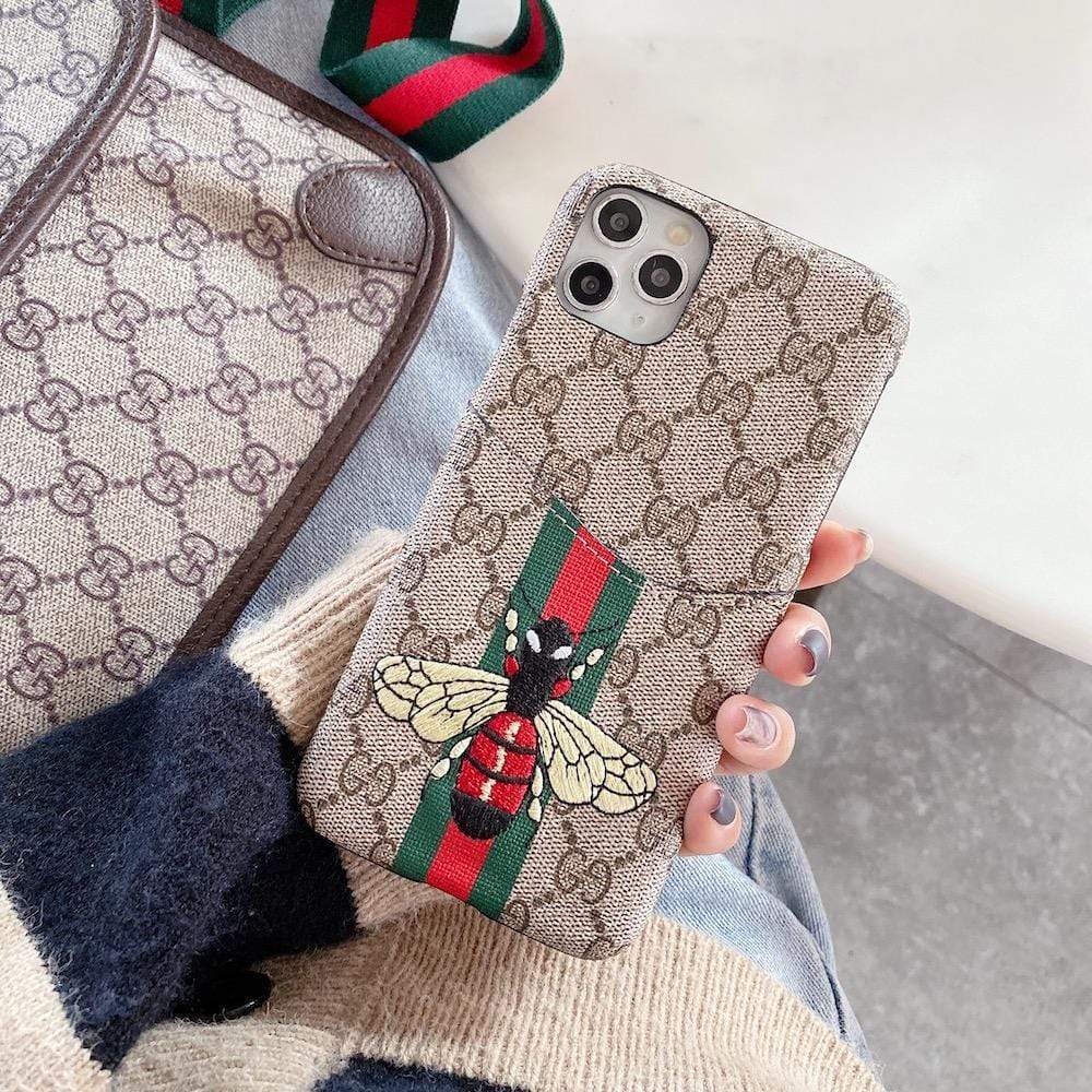 Tunde Store Gucci Iphone Cases With Card Pockets