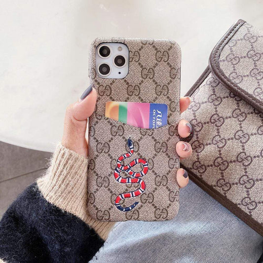 Tunde Store Gucci Iphone Cases With Card Pockets