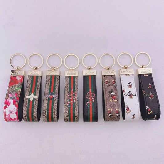 Tunde Store Gucci Leather Keychains