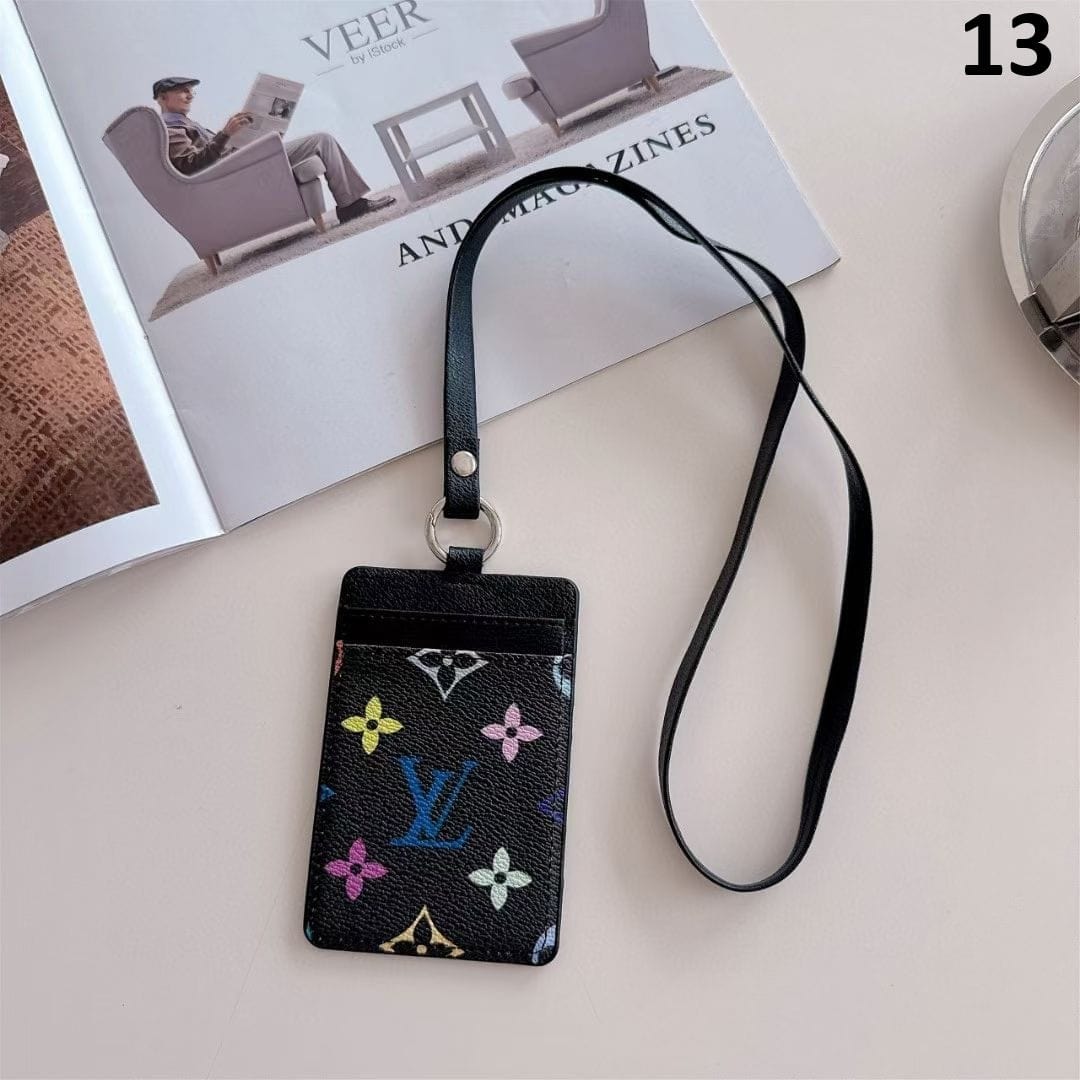 Tunde Store Gucci & Louis Vuitton ID Card Holder with Lanyard