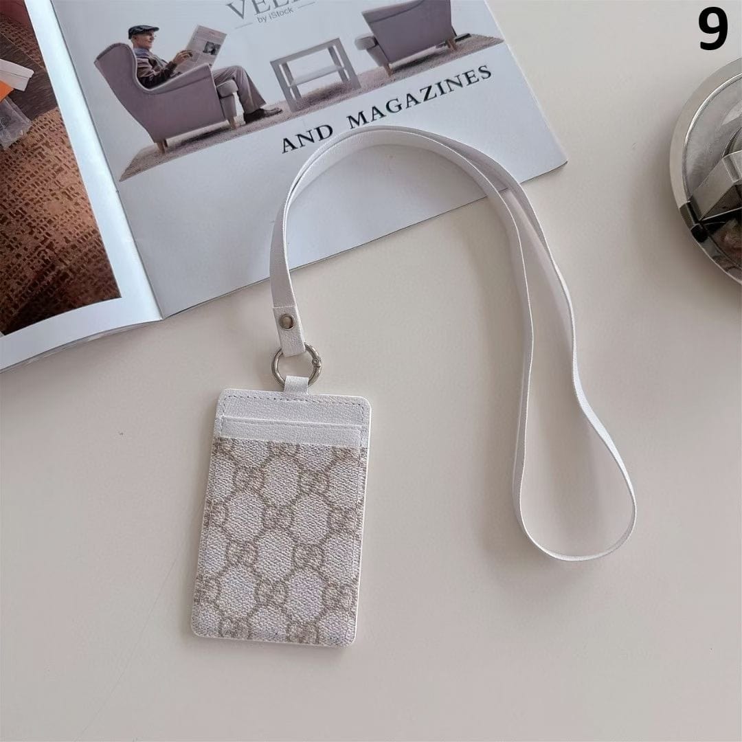 Tunde Store Gucci & Louis Vuitton ID Card Holder with Lanyard